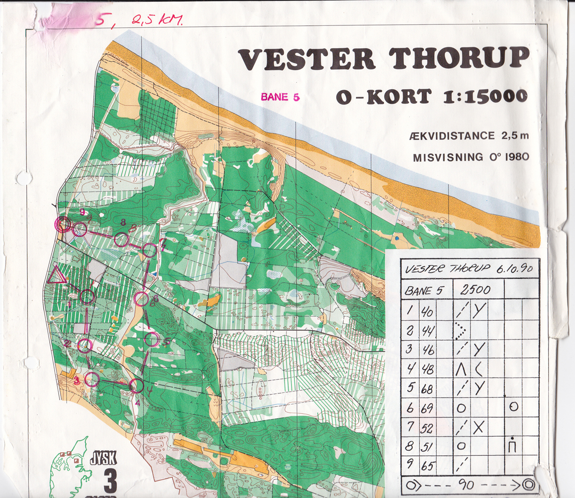 Trening Vester Thorup (06.10.1990)