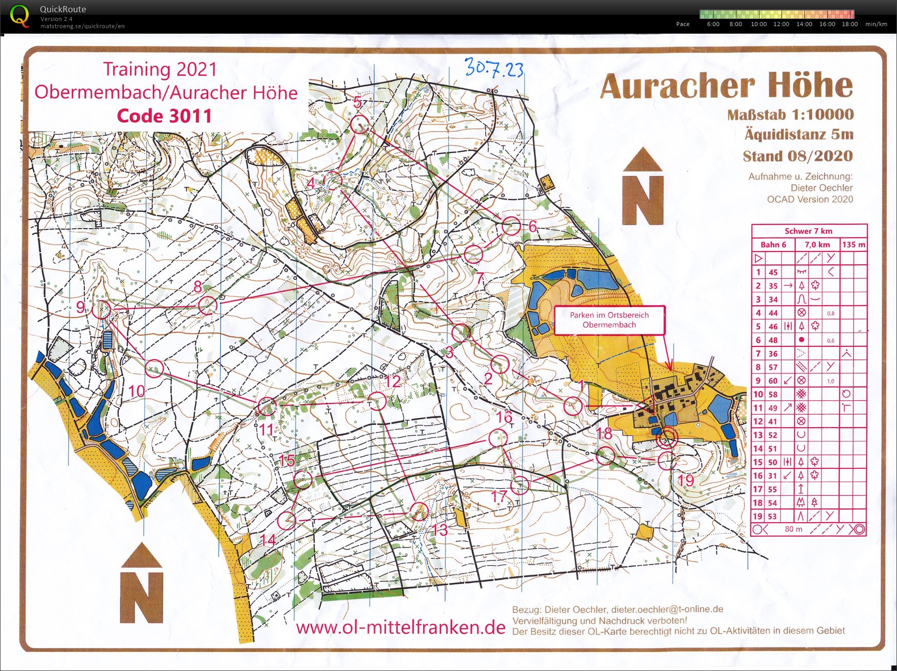 Trening Auracher Höhe (30.07.2023)